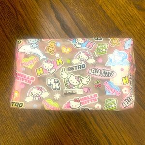 Sanrio x Skinny Dip Hello Kitty Square Makeup / Toiletries bag 🥰🌈